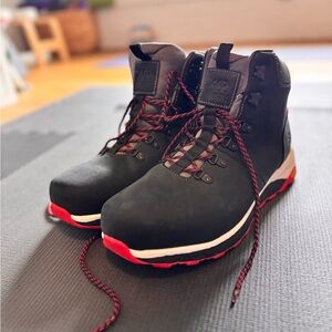 Rocky x 686 Collaboration Black and Red Men's Boots- Hard to find size